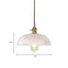 Isabella’s Modern Brass Pendant: Etched Glass Meets Vintage Charm
