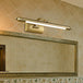 Olivia’s Modern Brass Led Vanity Light: Elevate Your Bathroom In Style