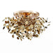 Modern Gold Stainless Steel Ceiling Chandelier - Led Light Fixtures For Bedroom Home Decoration