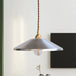 Liam’s Industrial Pendant - Silver Saucer Garage Light