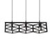 Juniper Industrial Chandelier: Bold Illumination & Rustic Charm