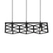 Juniper Industrial Chandelier: Bold Illumination & Rustic Charm