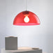 Astrid’s Nordic Dome Pendant Light (Red/Black/White) Lighting