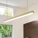 Gracie Modern Pendant - Adjustable Led Light With Colorful Options Gold