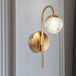 Isla Modern Crystal Orb: Light Up Your Walls In Style 1 / Gold