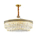 Modern Elegance With Sparkling Crystals: Led Chandelier