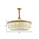 Modern Elegance With Sparkling Crystals: Led Chandelier