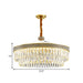 Modern Elegance With Sparkling Crystals: Led Chandelier