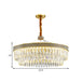 Modern Elegance With Sparkling Crystals: Led Chandelier