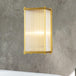 Nevaeh Modern Crystal Cuboid Wall Sconce: Light Up Your Space With Grace Gold / 12’