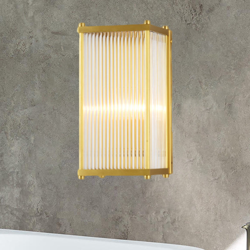 Nevaeh Modern Crystal Cuboid Wall Sconce: Light Up Your Space With Grace Gold / 12’