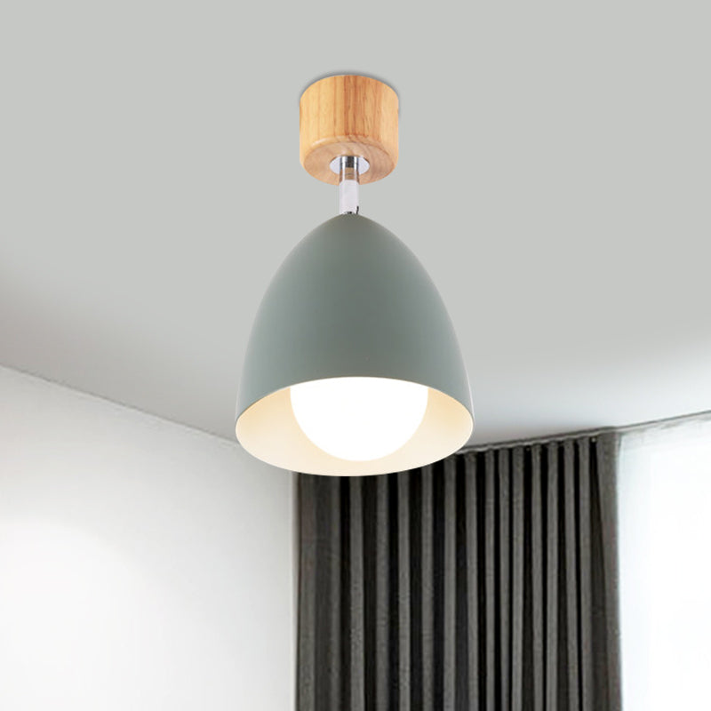 Astrid’s Modern Rotatable Semi - Flush Mount: Customizable Lighting For Your Bedroom Ceiling Light