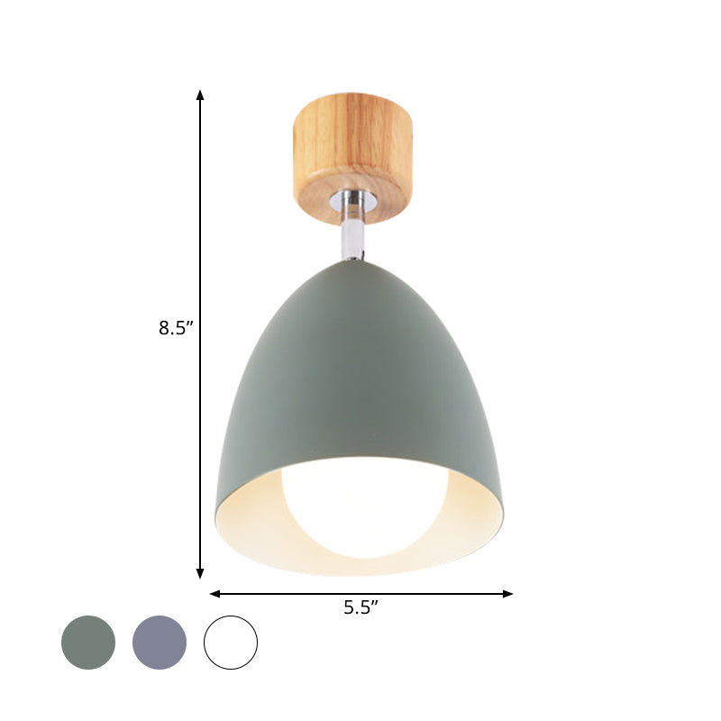 Astrid’s Modern Rotatable Semi - Flush Mount: Customizable Lighting For Your Bedroom Ceiling Light