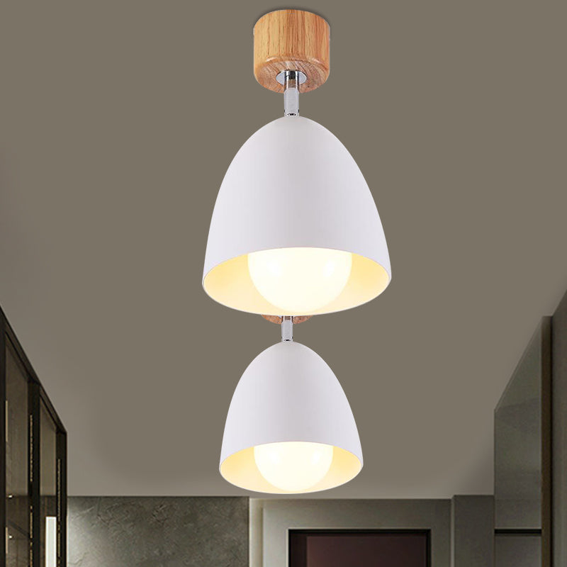 Astrid’s Modern Rotatable Semi - Flush Mount: Customizable Lighting For Your Bedroom Ceiling Light