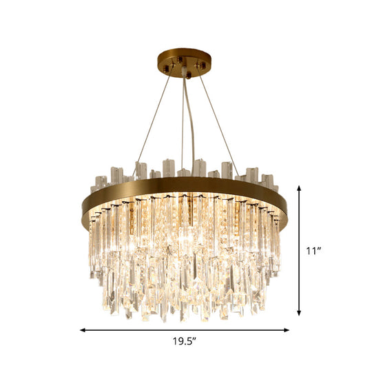 Sophia’s Modern Crystal Chandelier