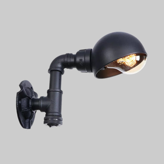 Aria Industrial Chic Sconce: Vintage Charm With Modern Versatility Wall Light