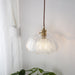 Isabella’s Modern Brass Pendant: Etched Glass Meets Vintage Charm