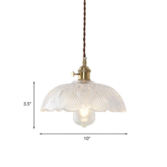 Isabella’s Modern Brass Pendant: Etched Glass Meets Vintage Charm