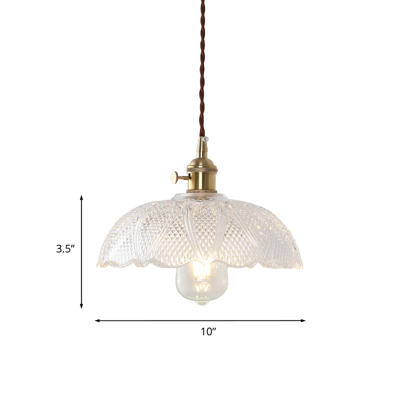 Isabella’s Modern Brass Pendant: Etched Glass Meets Vintage Charm