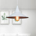 Isabella - Modern Conic Pendant Light (Black Or White)