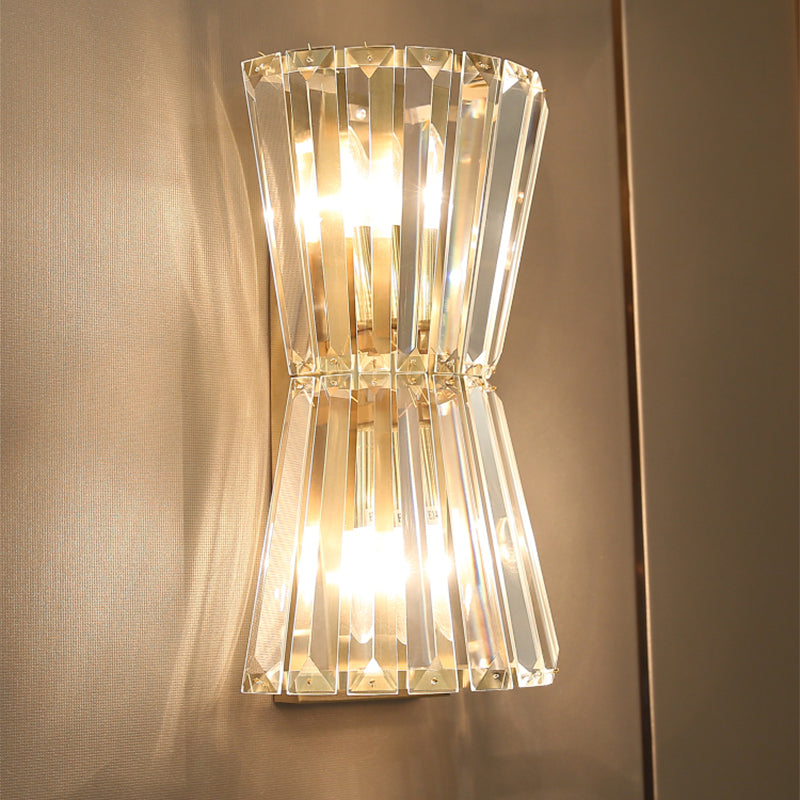 Sophia - Elegant Crystal Wall Light With 2 Heads