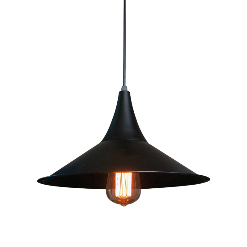 Isabella - Modern Conic Pendant Light (Black Or White)