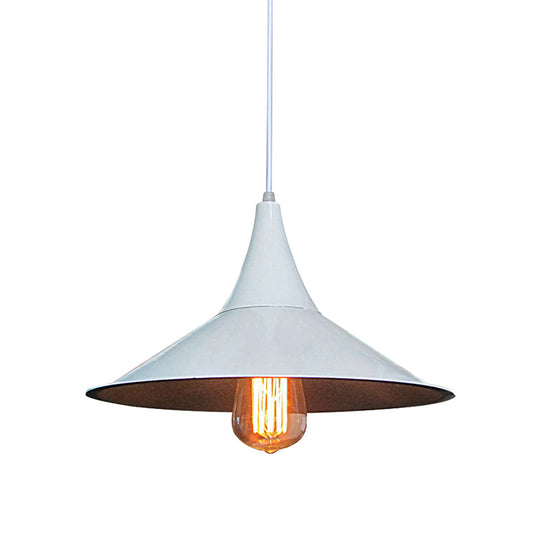 Isabella - Modern Conic Pendant Light (Black Or White)