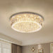 Layla Modern Gold Led Crystal Chandelier