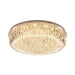 Layla Modern Gold Led Crystal Chandelier