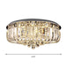 Layla Modern Gold Led Crystal Chandelier