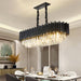 Cascading Elegance: A Modern Statement Piece For Your Home 6 / Black Pendant Lighting