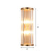 Modern Elegance Meets Warmth: Minimalist Crystal Wall Sconce