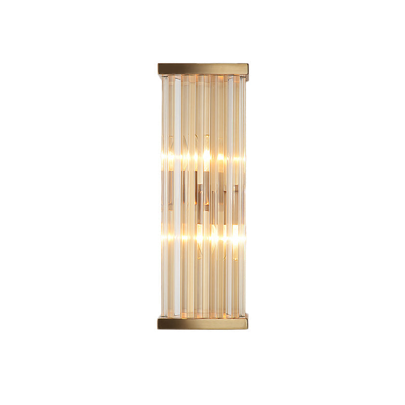 Modern Elegance Meets Warmth: Minimalist Crystal Wall Sconce