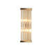 Modern Elegance Meets Warmth: Minimalist Crystal Wall Sconce