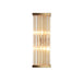 Modern Elegance Meets Warmth: Minimalist Crystal Wall Sconce