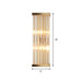 Modern Elegance Meets Warmth: Minimalist Crystal Wall Sconce