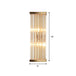 Modern Elegance Meets Warmth: Minimalist Crystal Wall Sconce