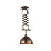 Enhance Your Clothing Store With Industrial Charm: The Bronze Bowl Drop Lamp Extendable Arm