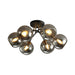 Kate Opulent Glow - 6 - Light Semi - Flush Mount Ceiling Light
