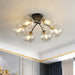 Kate Opulent Glow - 6 - Light Semi - Flush Mount Ceiling Light