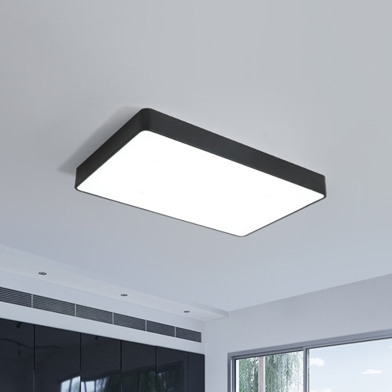 Envision Modern Simplicity: The Aurora Flush Mount Black