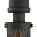 Enliven Your Walls With Industrial Flair: The Black Mesh Cylinder Wall Sconce