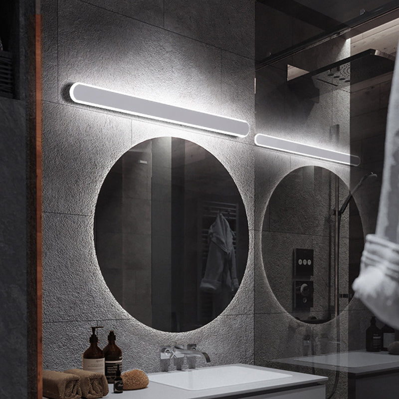 Modern Elegance Meets Warmth: Oblong Led Vanity Mirror Light