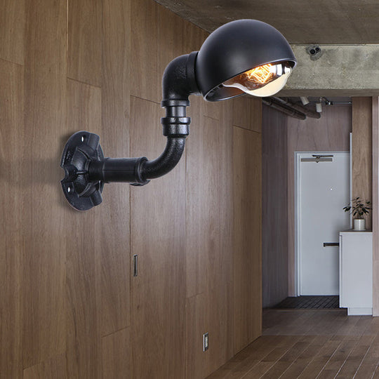 Aria Industrial Chic Sconce: Vintage Charm With Modern Versatility Wall Light