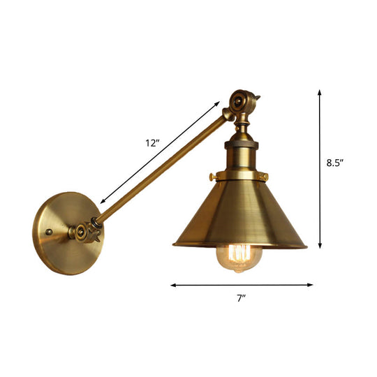 Clara’s Industrial Wall Sconce: Vintage Charm Meets Modern Functionality