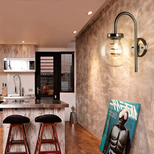 Autumn Industrial Wall Sconce: Vintage Charm Meets Modern Functionality Wall Lamp