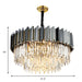 Evelyn’s Crystal Chandelier - Modern Elegance With Tiered Design