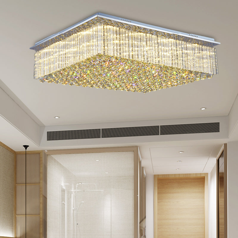 Lauren Radiant Crystal Chandelier: Light Up Your Bedroom In Style