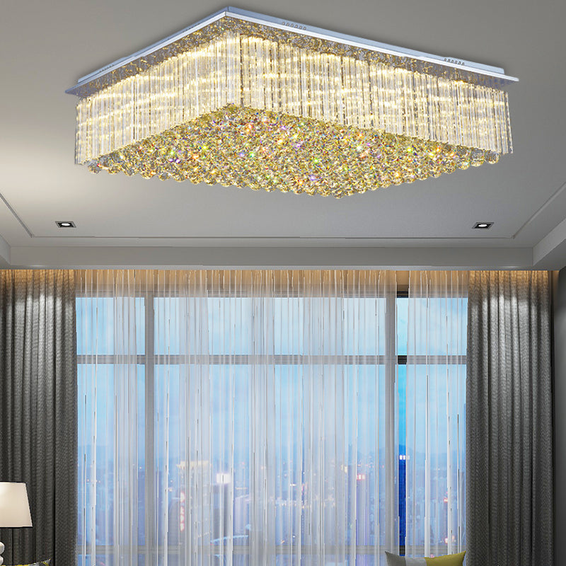 Lauren Radiant Crystal Chandelier: Light Up Your Bedroom In Style