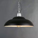 Adalynn Industrial Pendant: Dual Shades & Vintage Charm (Black Green Black Pendant Lighting